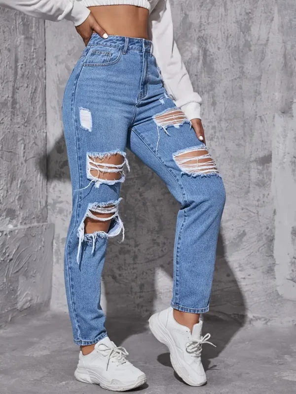 casual ripped blue denim (copy)