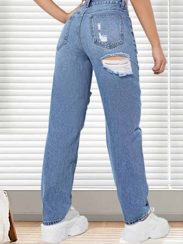 casual boyfriend jeans blue denim (copy)