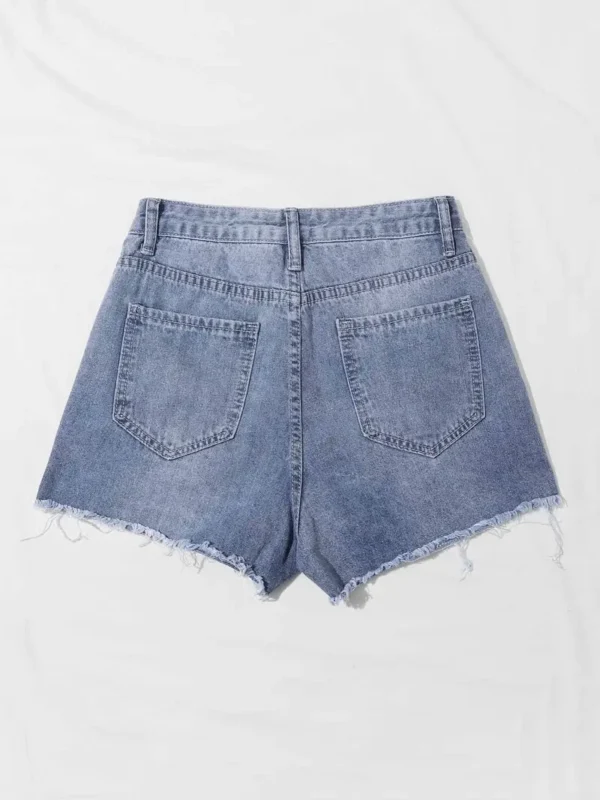 high waisted short blue denim (copy)