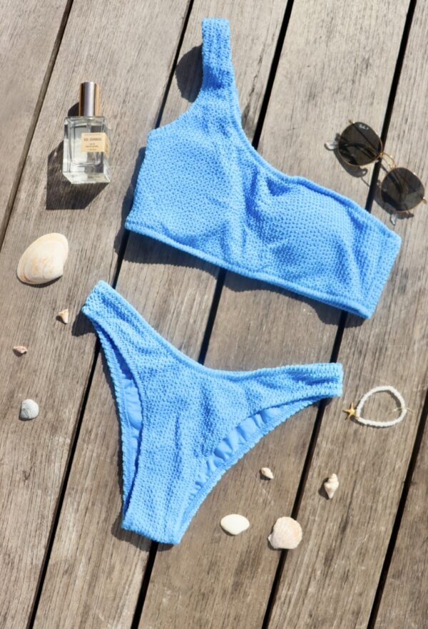 santorini blue bikini