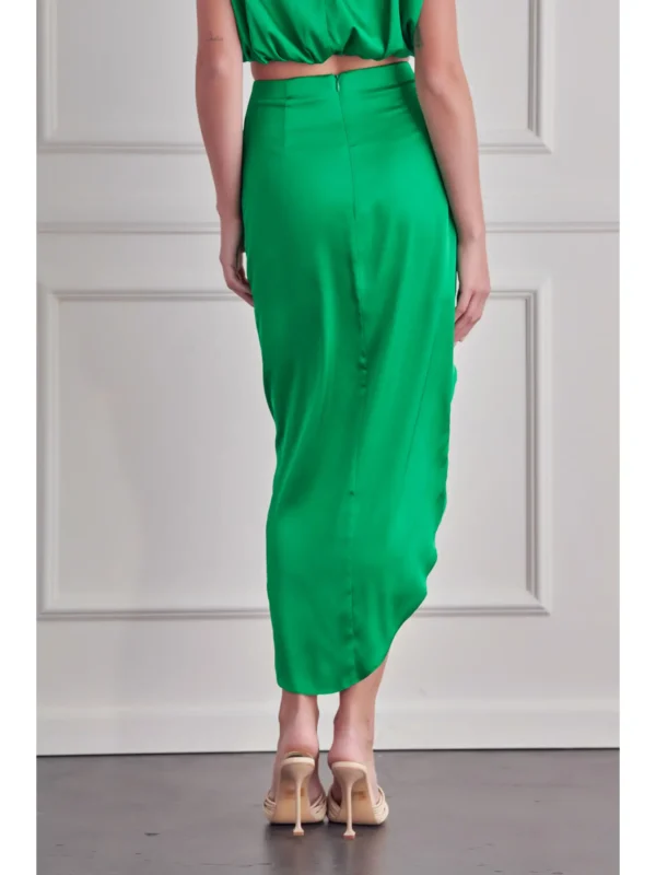 green with envy skirt set