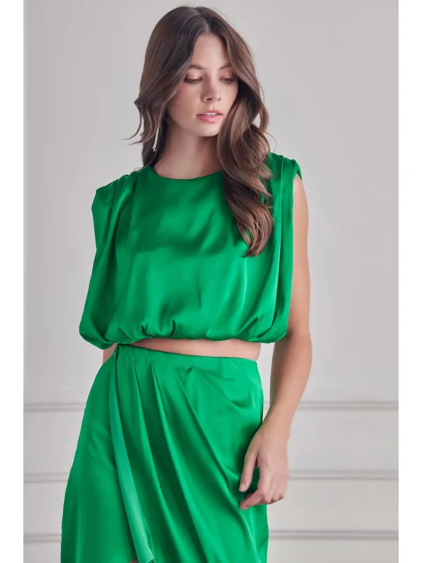 green with envy skirt set