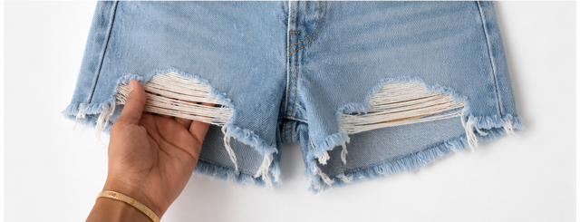 the malibu denim cutoffs